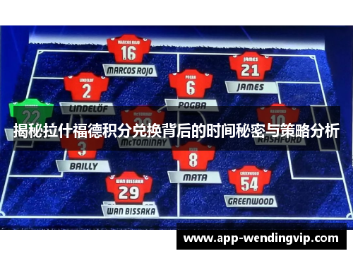 揭秘拉什福德积分兑换背后的时间秘密与策略分析 揭秘拉什福德积分兑换背后的时间秘密与策略分析